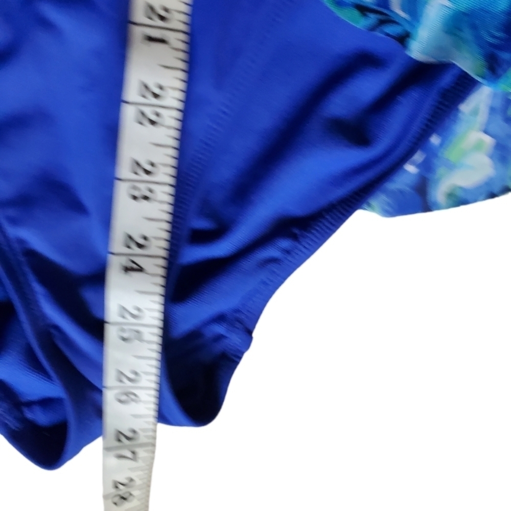 RALPH LAUREN flyaway one piece bandeau swimsuit 10 - Picture 8 of 10